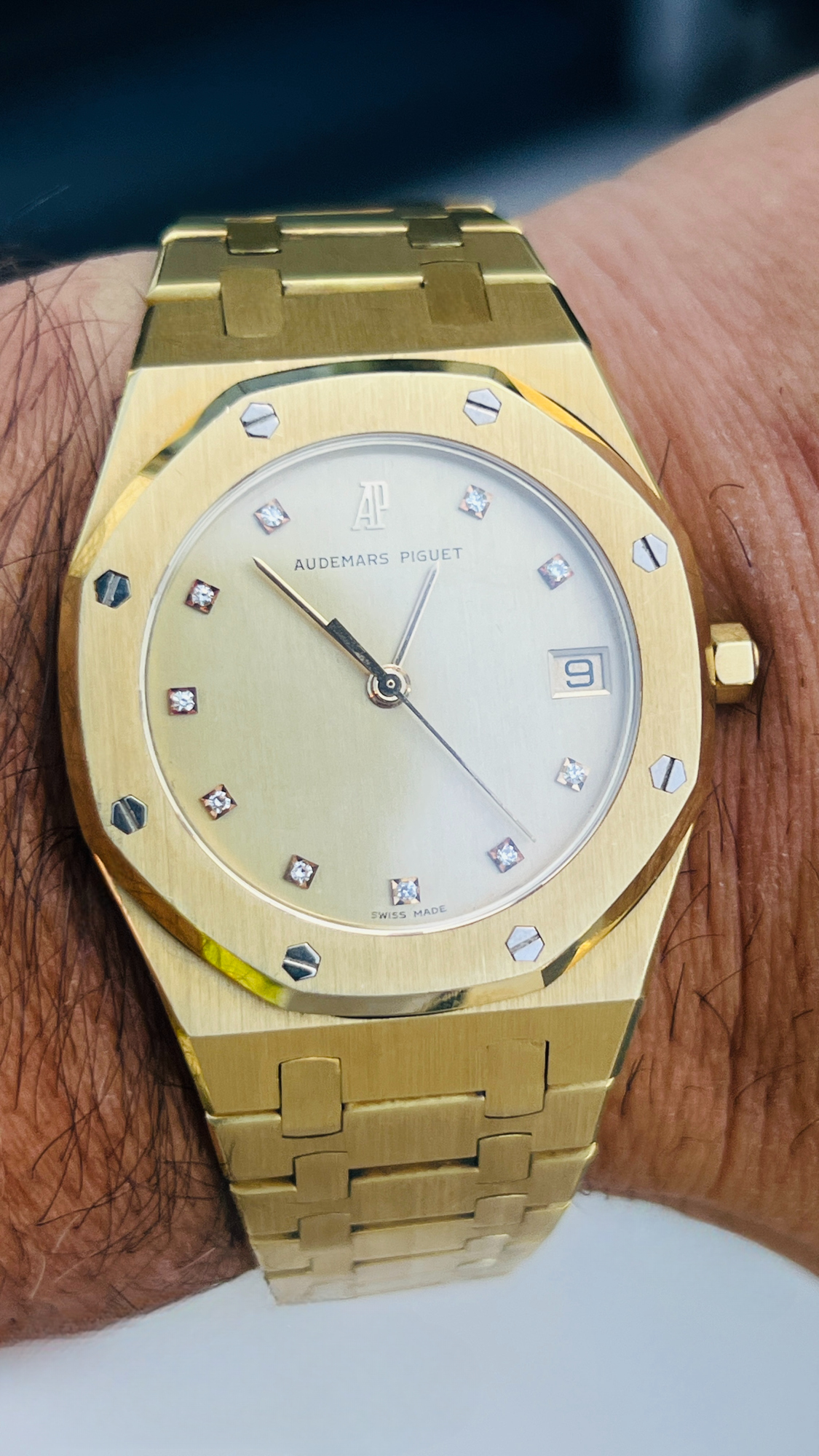 The Royal Oak Ref. 56023BA worn on the wrist